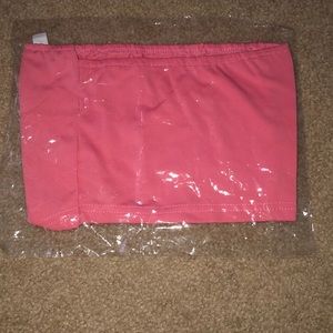 Pink tube top